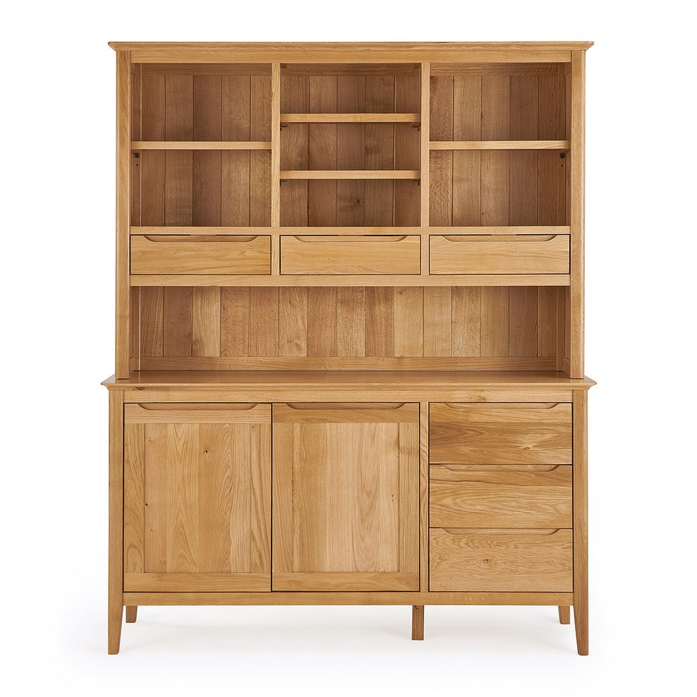 Copenhagen Natural Solid Oak Large Dresser 4