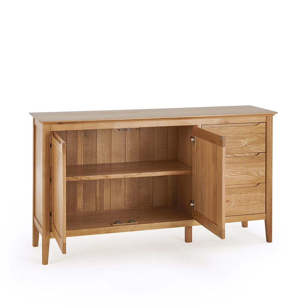 Copenhagen Natural Solid Oak Large Sideboard 3