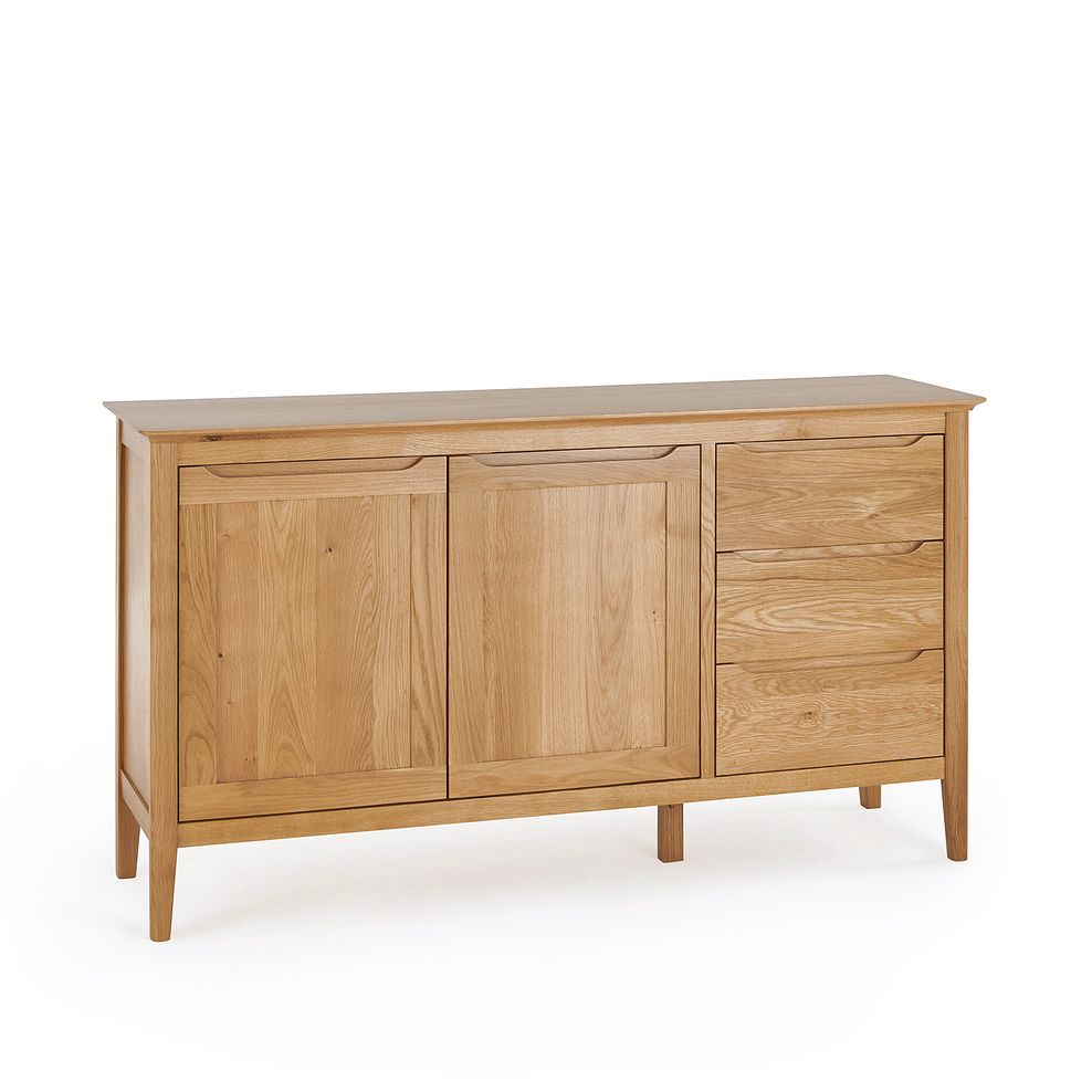 Copenhagen Natural Solid Oak Large Sideboard 2