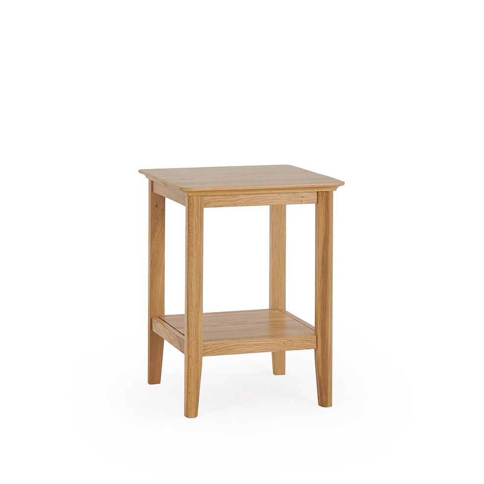 Copenhagen Natural Solid Oak Side Table 1