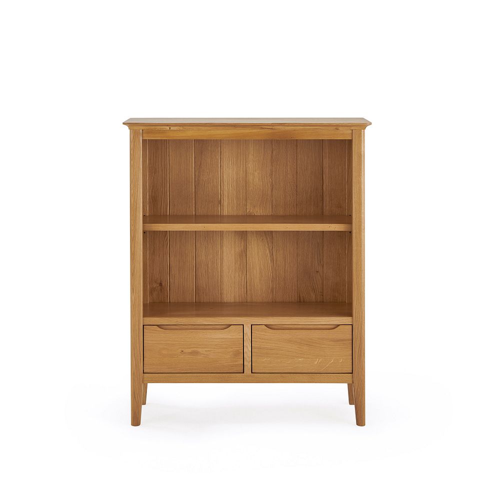 Copenhagen Natural Solid Oak Small Bookcase 3