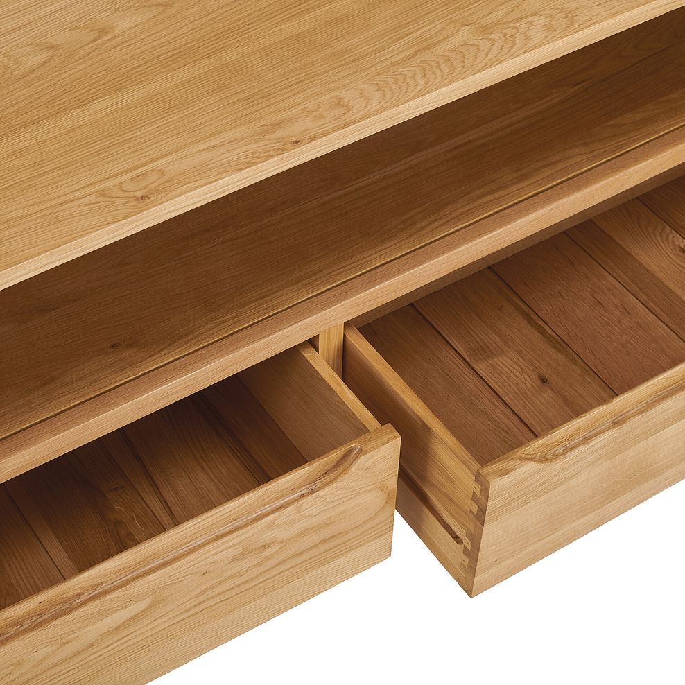 Copenhagen Natural Solid Oak Small Bookcase 7