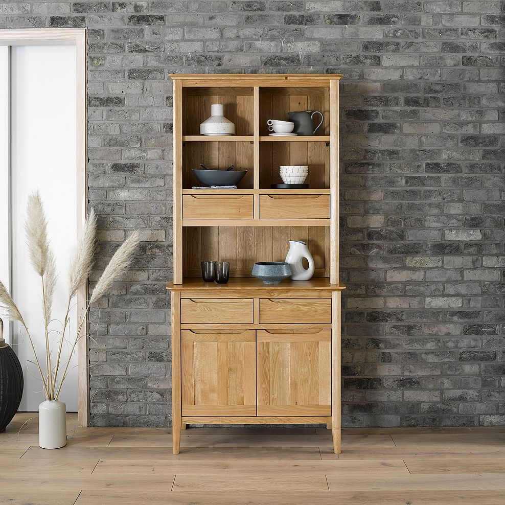 Copenhagen Natural Solid Oak Small Dresser 1