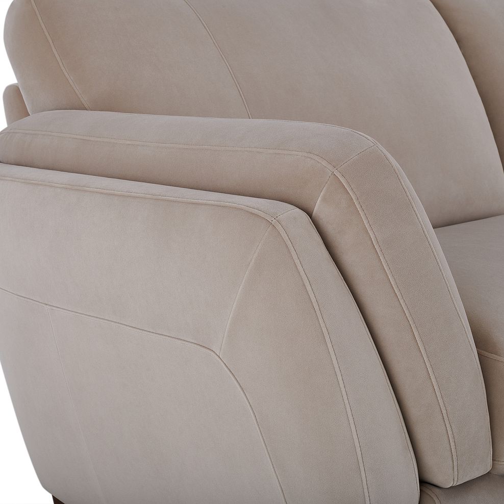 Cortesia 2 Seater Sofa in Beige Fabric 9