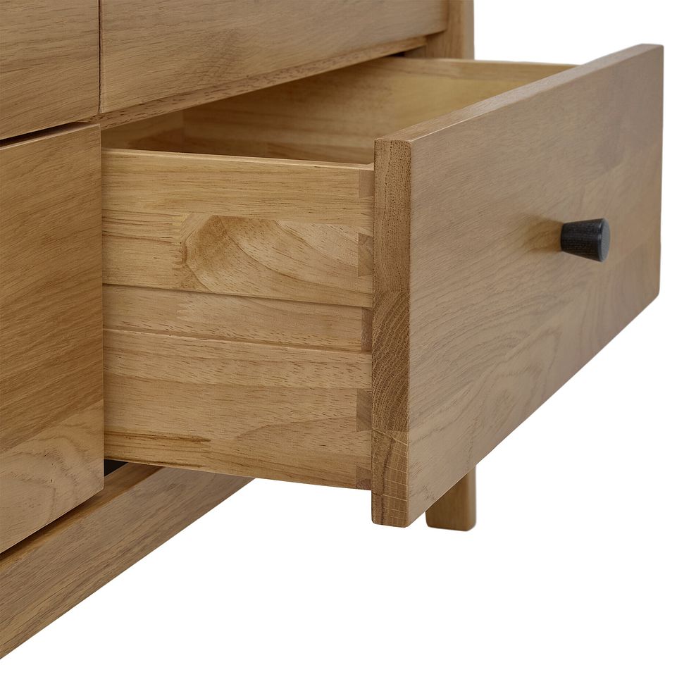 Corton Natural Oak 3+3 Chest of Drawers 12
