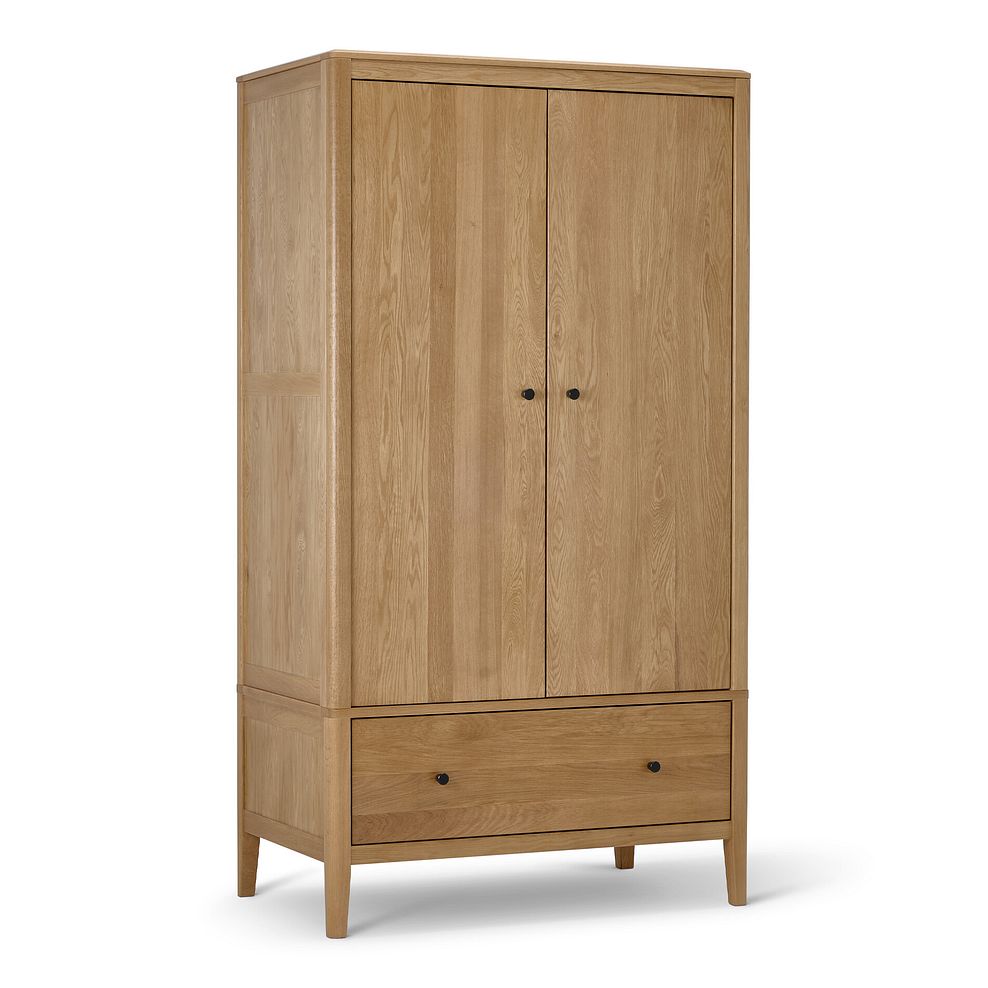 Corton Natural Oak Double Wardrobe 5