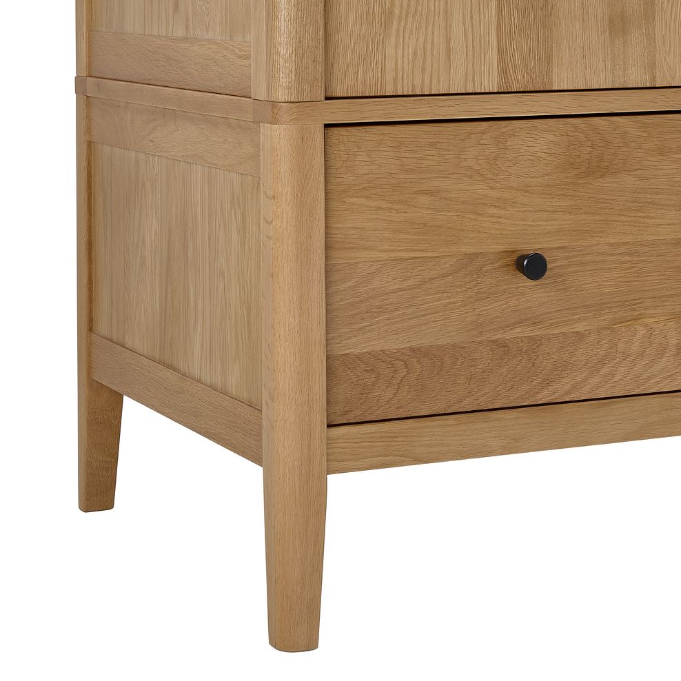 Corton Natural Oak Double Wardrobe 18