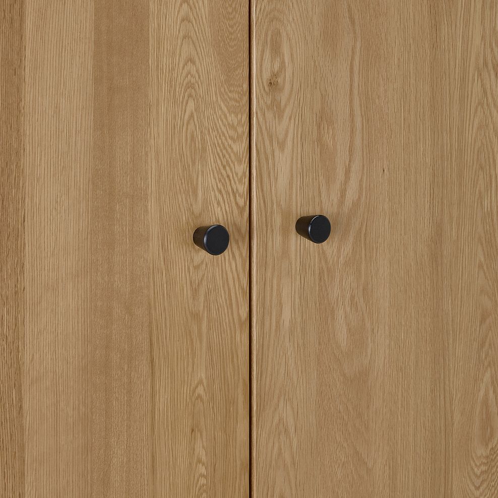 Corton Natural Oak Double Wardrobe 14