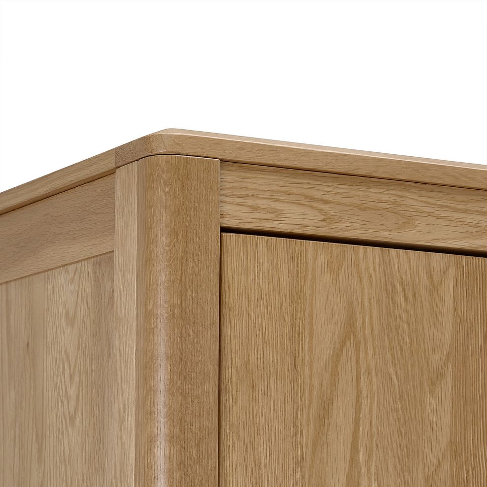 Corton Natural Oak Double Wardrobe 13