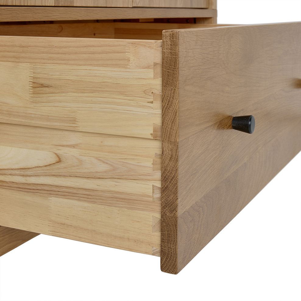 Corton Natural Oak Double Wardrobe 19