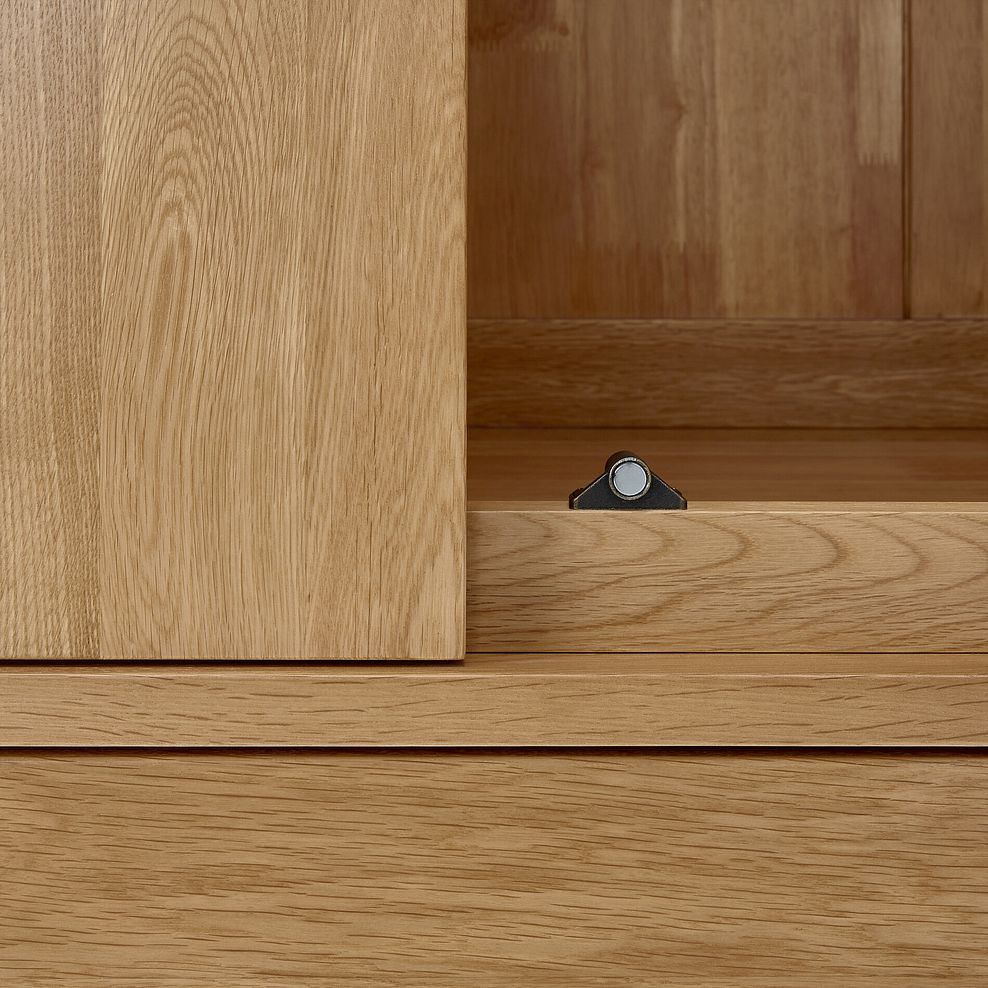 Corton Natural Oak Double Wardrobe 17
