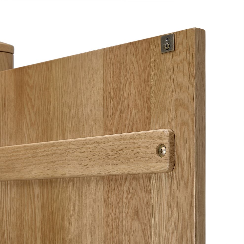 Corton Natural Oak Double Wardrobe 16