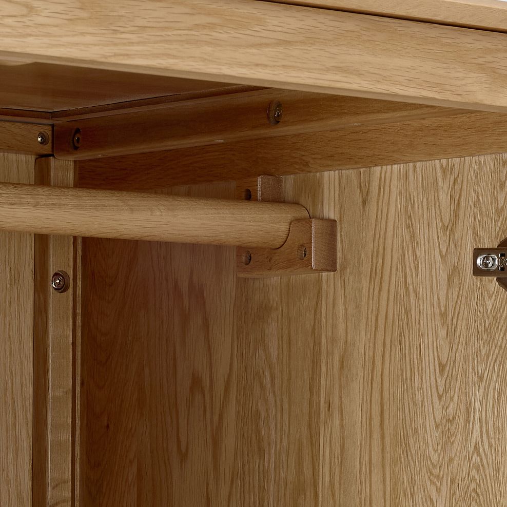 Corton Natural Oak Double Wardrobe 15