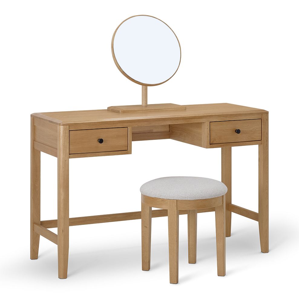 Corton Natural Oak Dressing Table 11