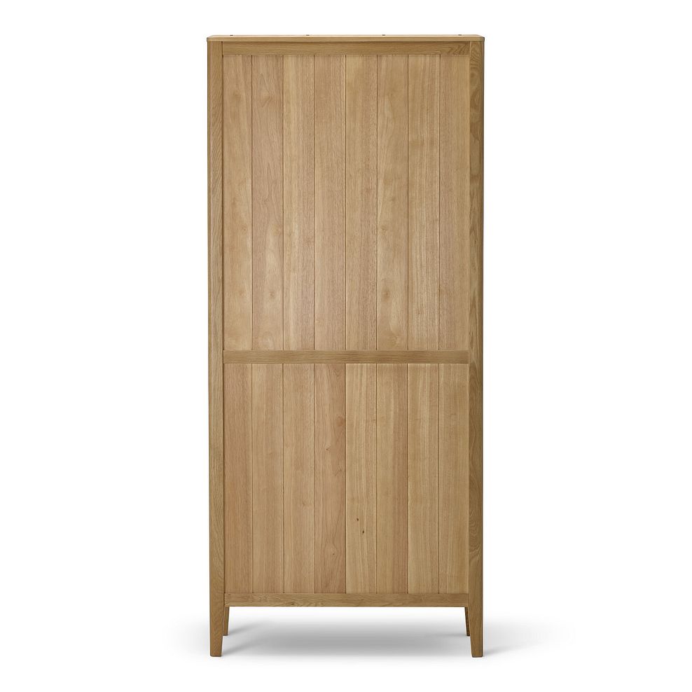Corton Natural Oak Glazed Display Cabinet 13