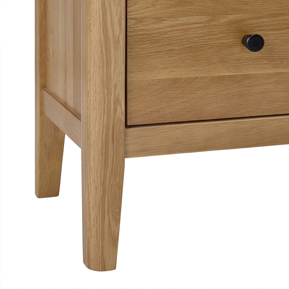 Corton Natural Oak Glazed Display Cabinet 16