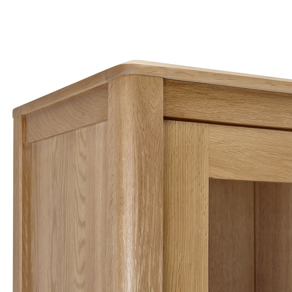 Corton Natural Oak Glazed Display Cabinet 14