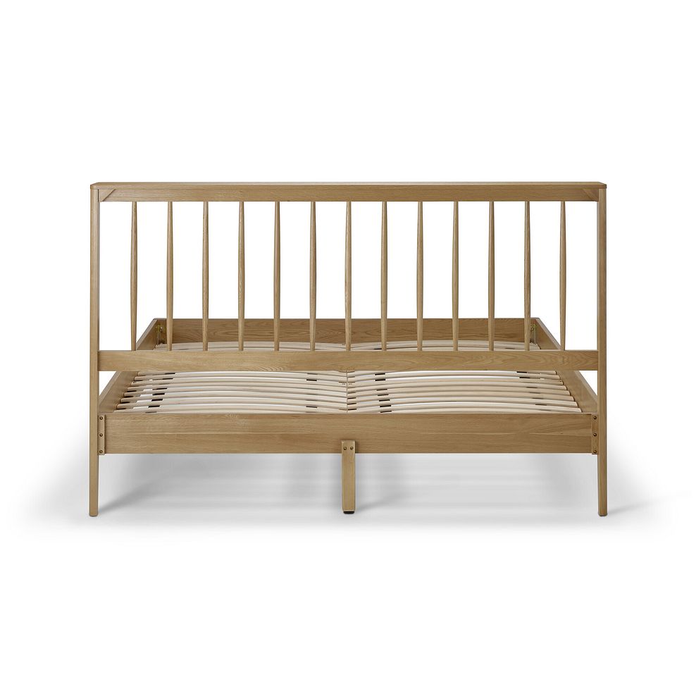 Corton Natural Oak King-size Bed 7