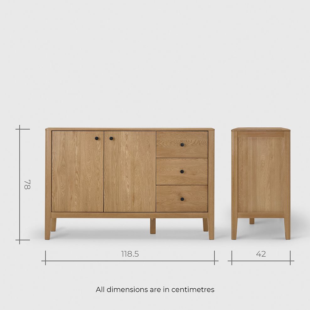 Corton Natural Oak Large Sideboard 19