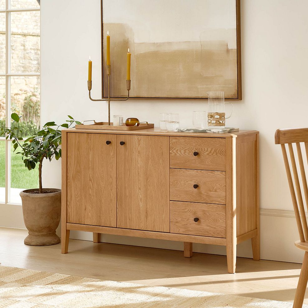 Corton Natural Oak Large Sideboard 1