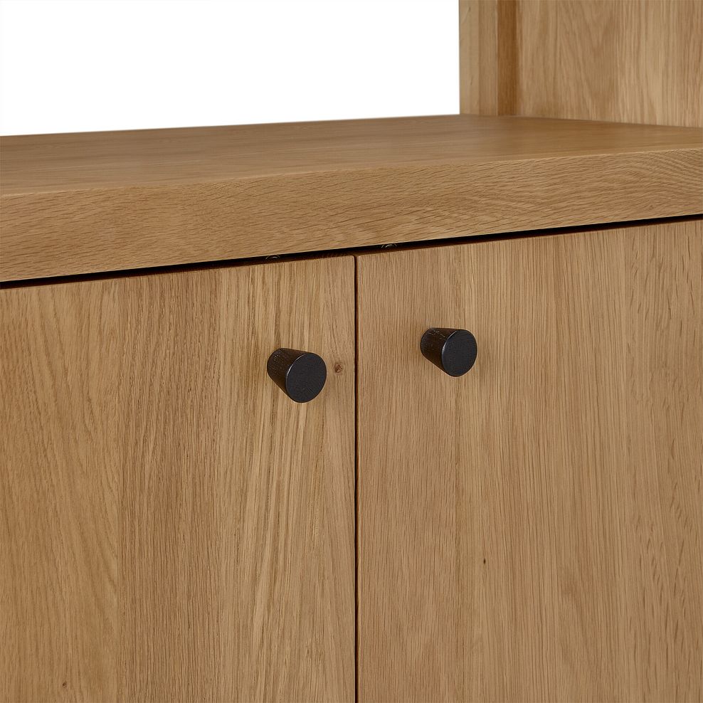 Corton Natural Oak Open Shelving Unit 11