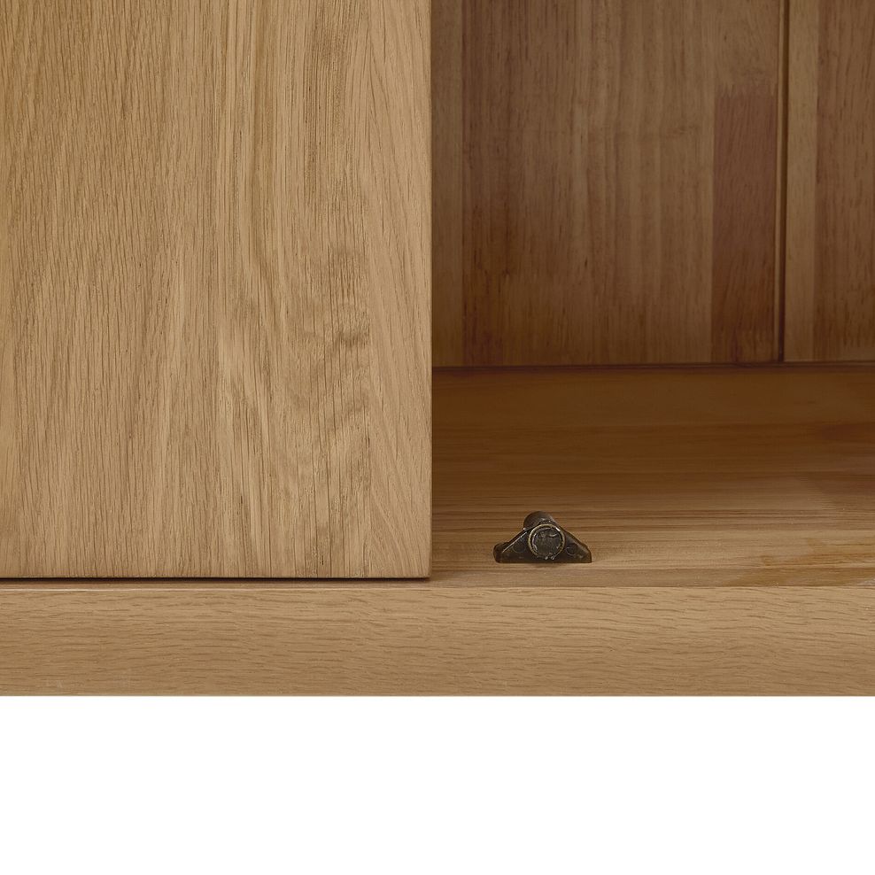 Corton Natural Oak Open Shelving Unit 12