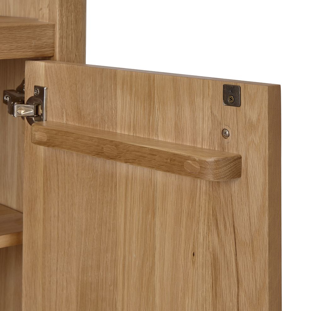Corton Natural Oak Open Shelving Unit 13