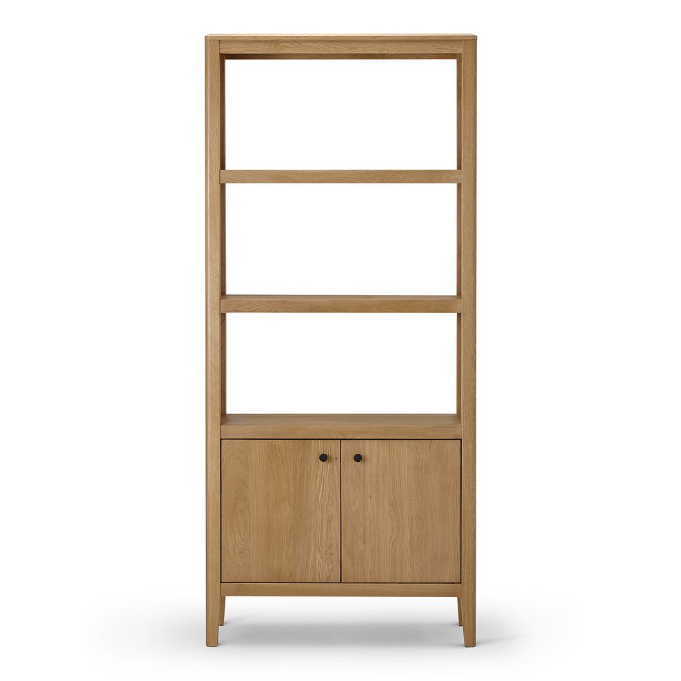 Corton Natural Oak Open Shelving Unit 5