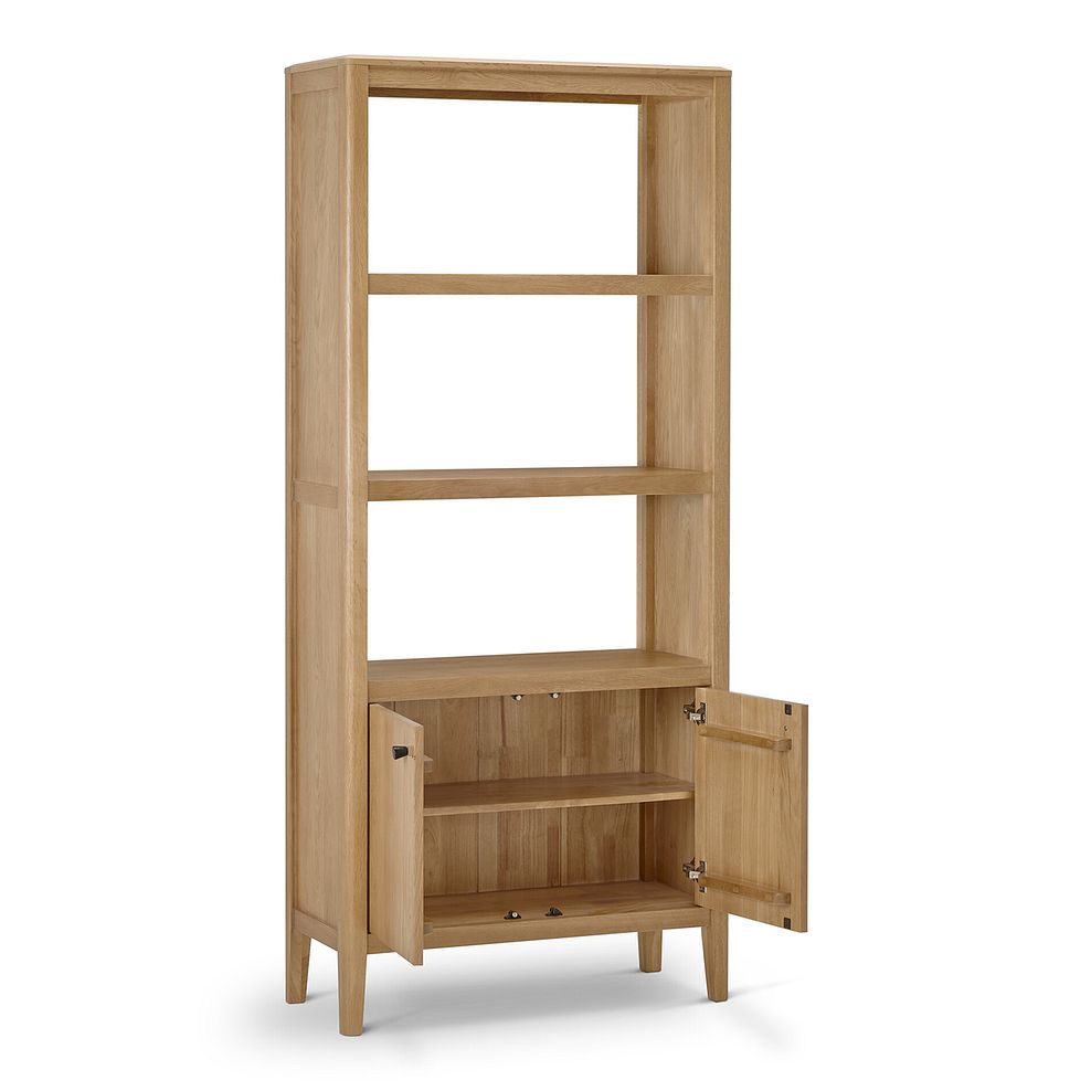Corton Natural Oak Open Shelving Unit 7