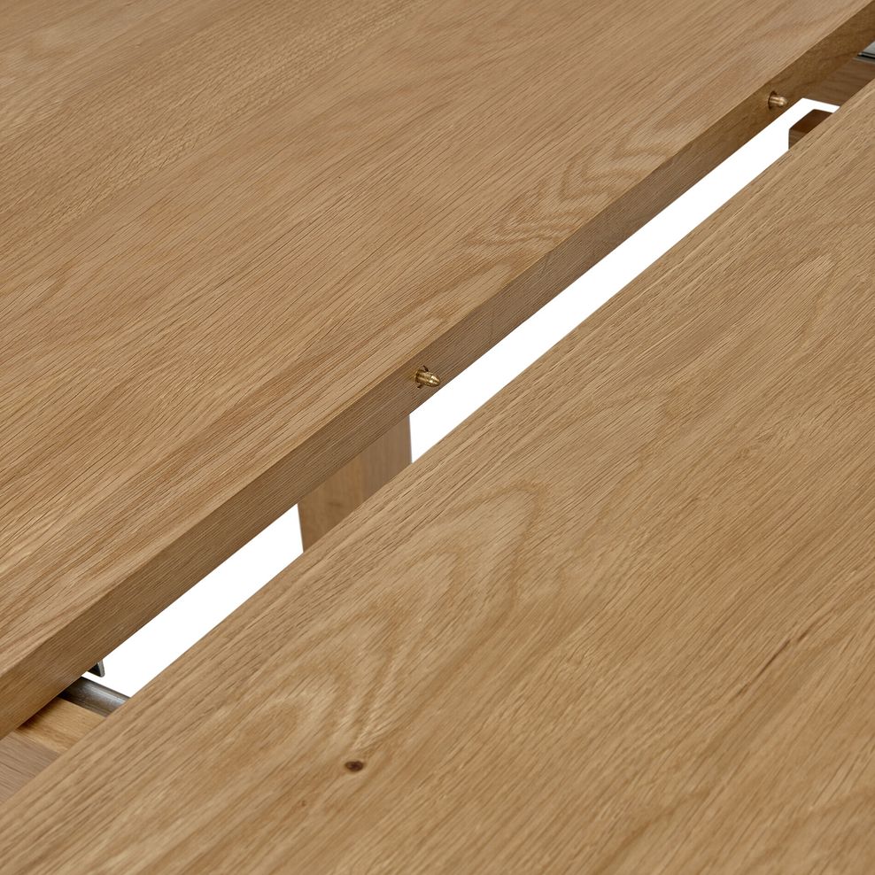 Corton Natural Oak Oval Extending Dining Table 160-200cm 10