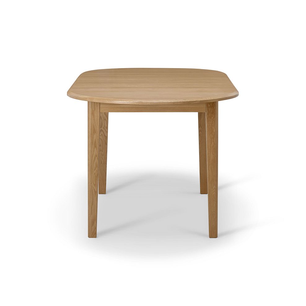 Corton Natural Oak Oval Extending Dining Table 160-200cm 6