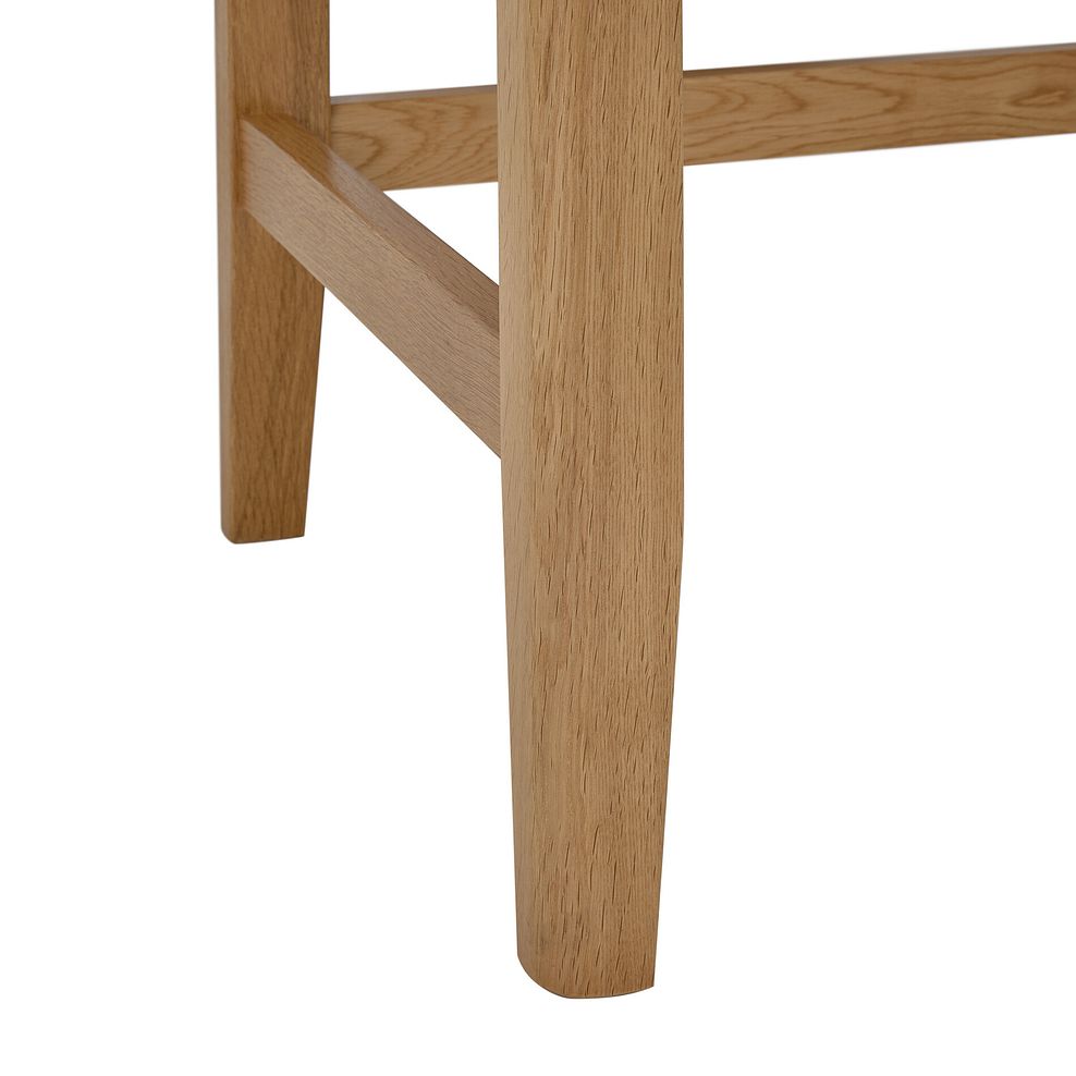 Corton Natural Oak Single Pedestal Desk 12