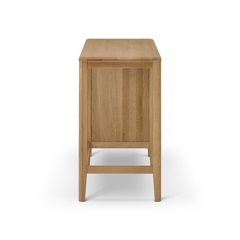 Corton Natural Oak Single Pedestal Desk 6