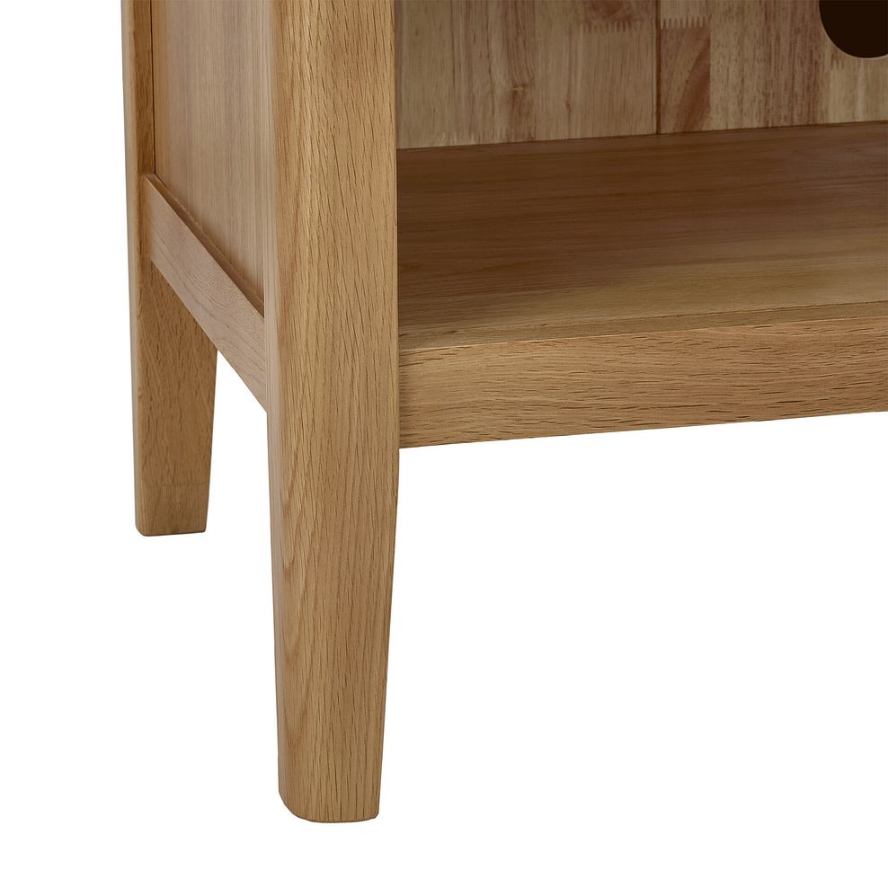 Corton Natural Oak Small TV Unit 10