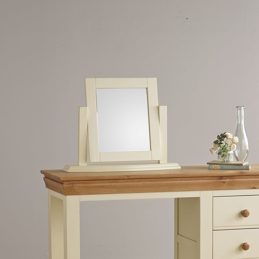 Country Cottage Painted Dressing Table Mirror 2