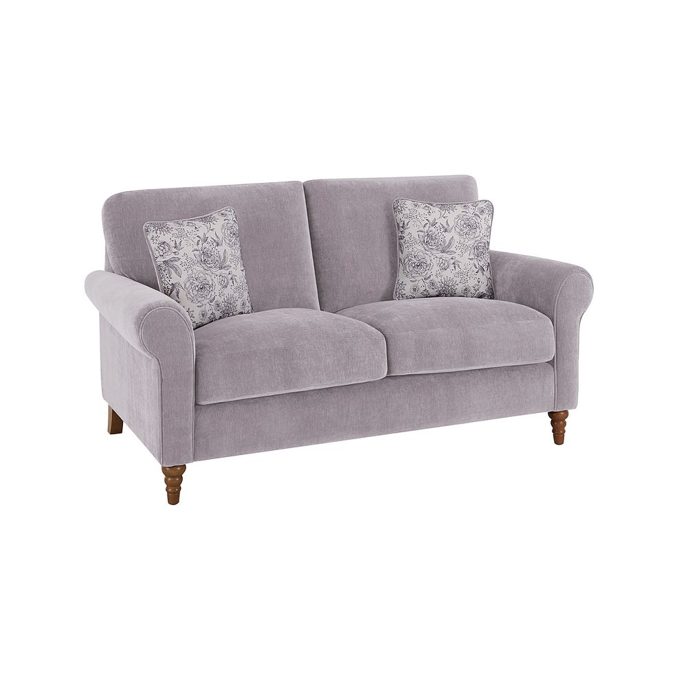 Bramble Country Style 2 Seater Sofa in Pellier Smoke with Carbon Scatters