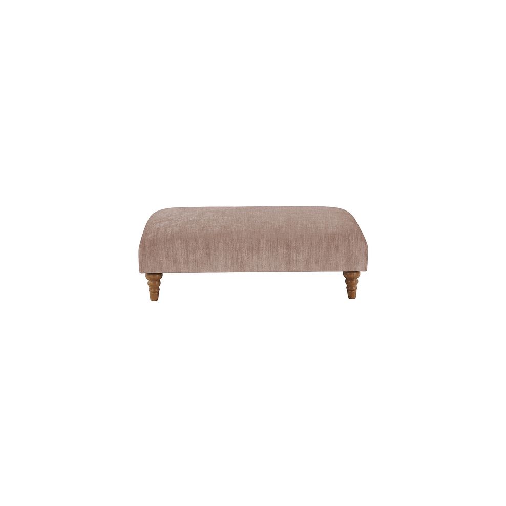 Bramble Country Style Footstool in Pellier Beige Thumbnail 2