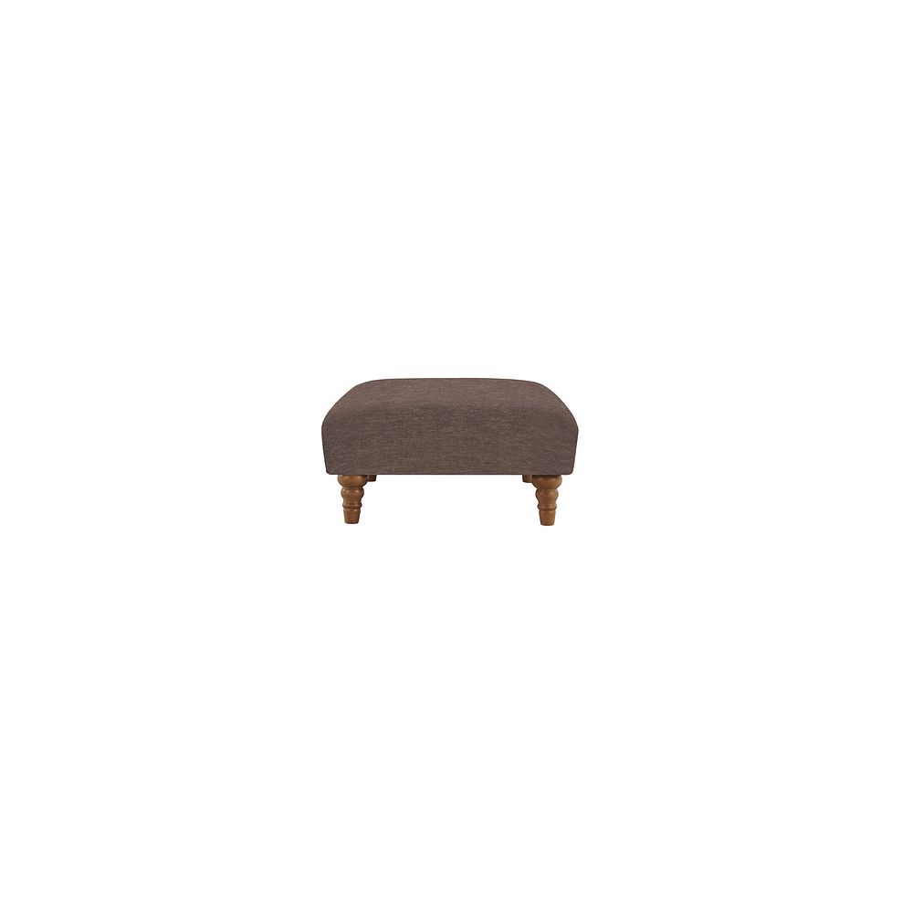 Bramble Country Style Footstool in Pellier Taupe 3