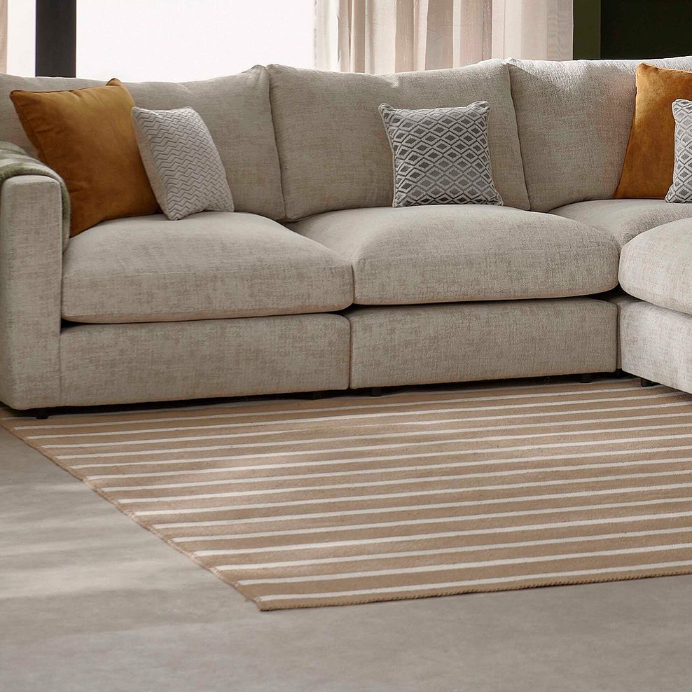 Cruz Rug 200 x 290cm - JuteWhite 1