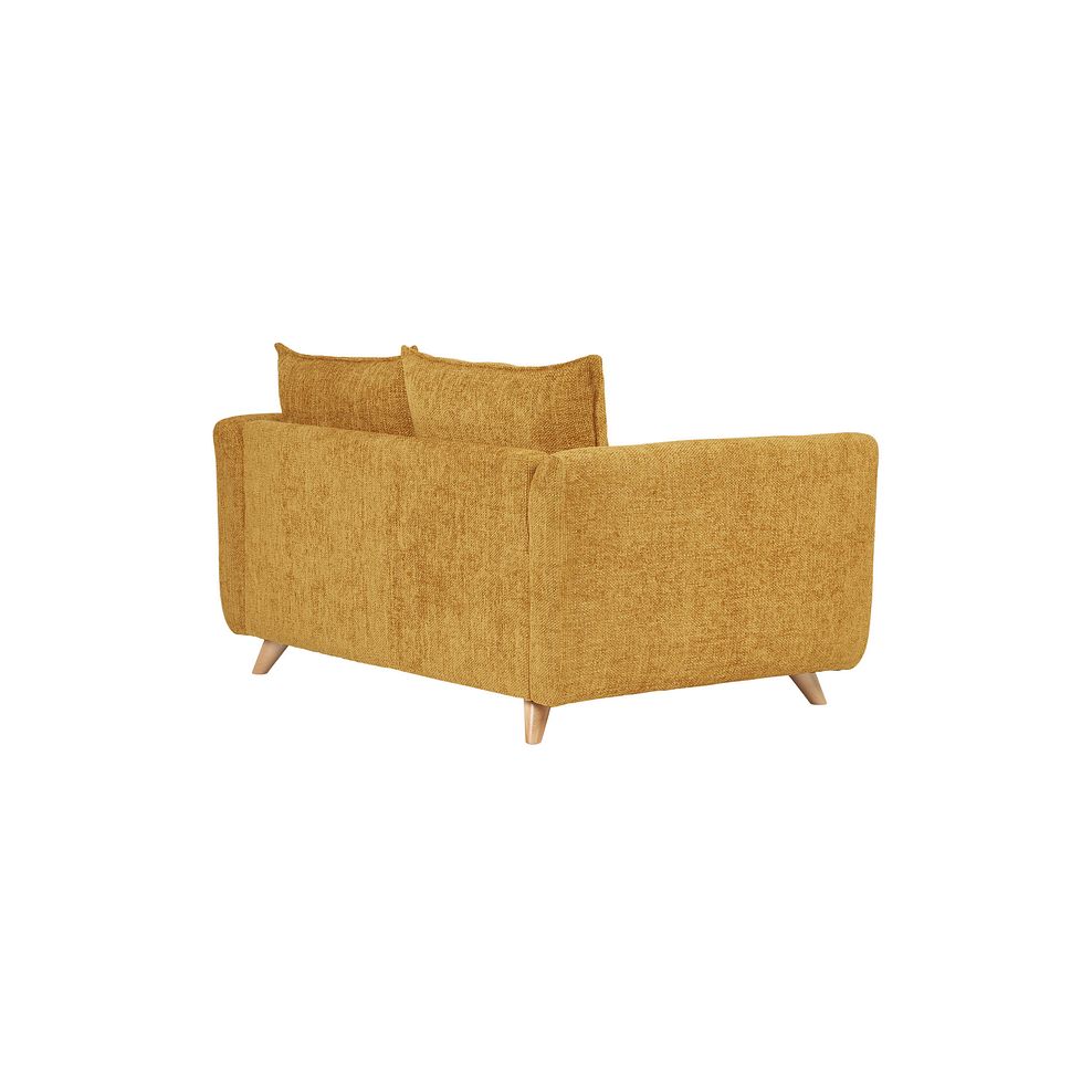 Dalby 2 Seater Sofa in Gold Fabric 5