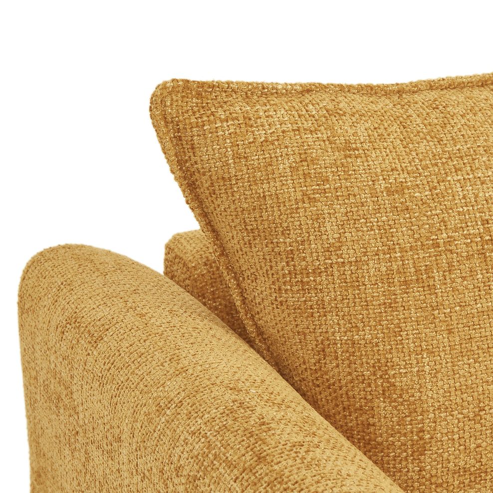 Dalby 2 Seater Sofa in Gold Fabric 10