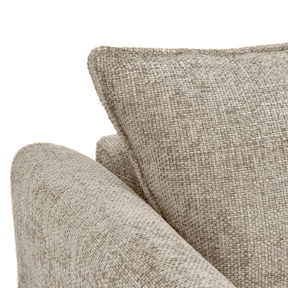Dalby 2 Seater Sofa in Stone Fabric 8