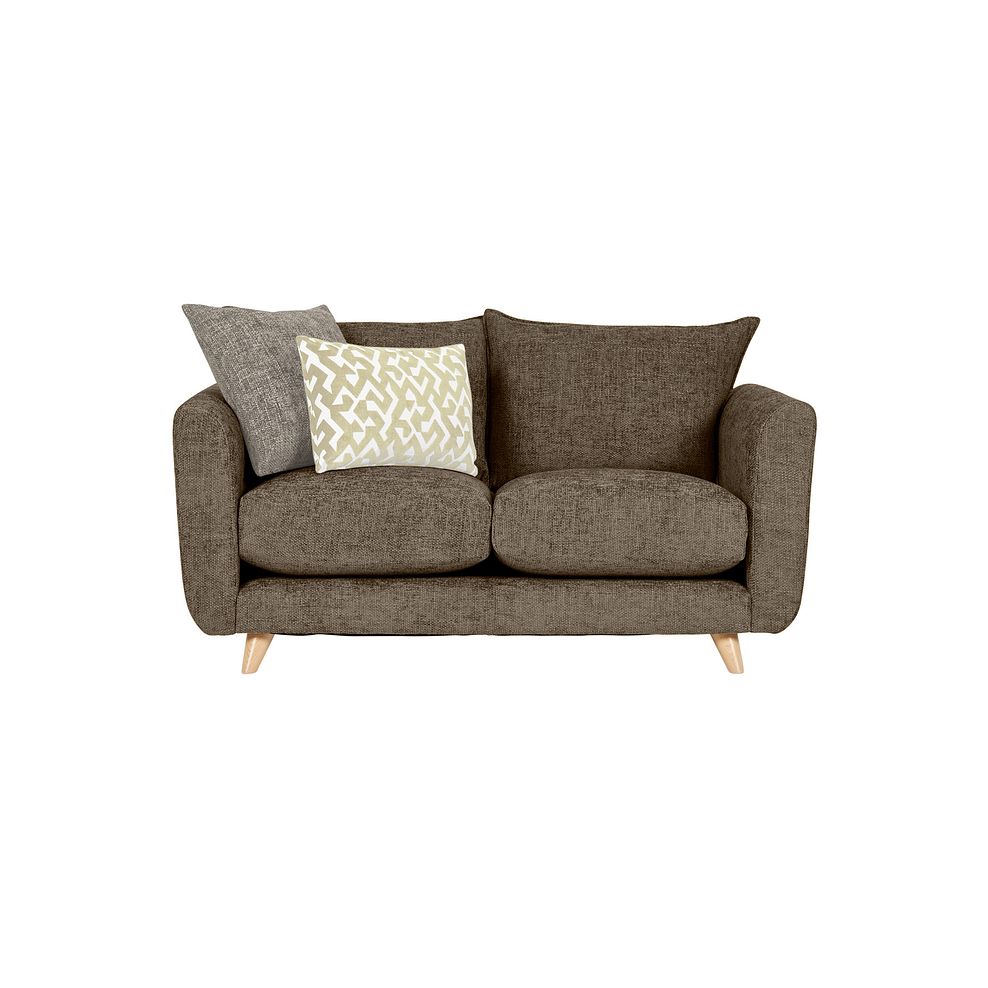 Dalby 2 Seater Sofa in Cocoa Fabric 2