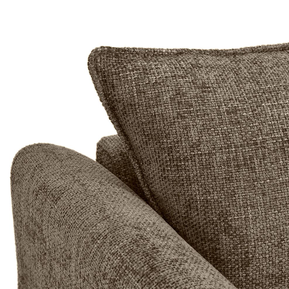 Dalby 2 Seater Sofa in Cocoa Fabric 8