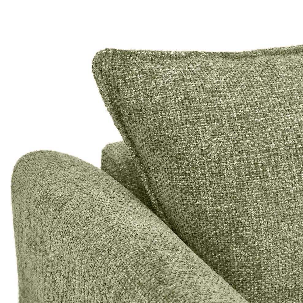 Dalby 2 Seater Sofa in Olive Fabric 8