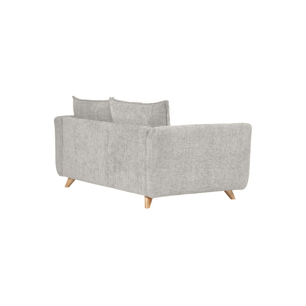 Dalby 3 Seater Sofa in Silver Fabric 3