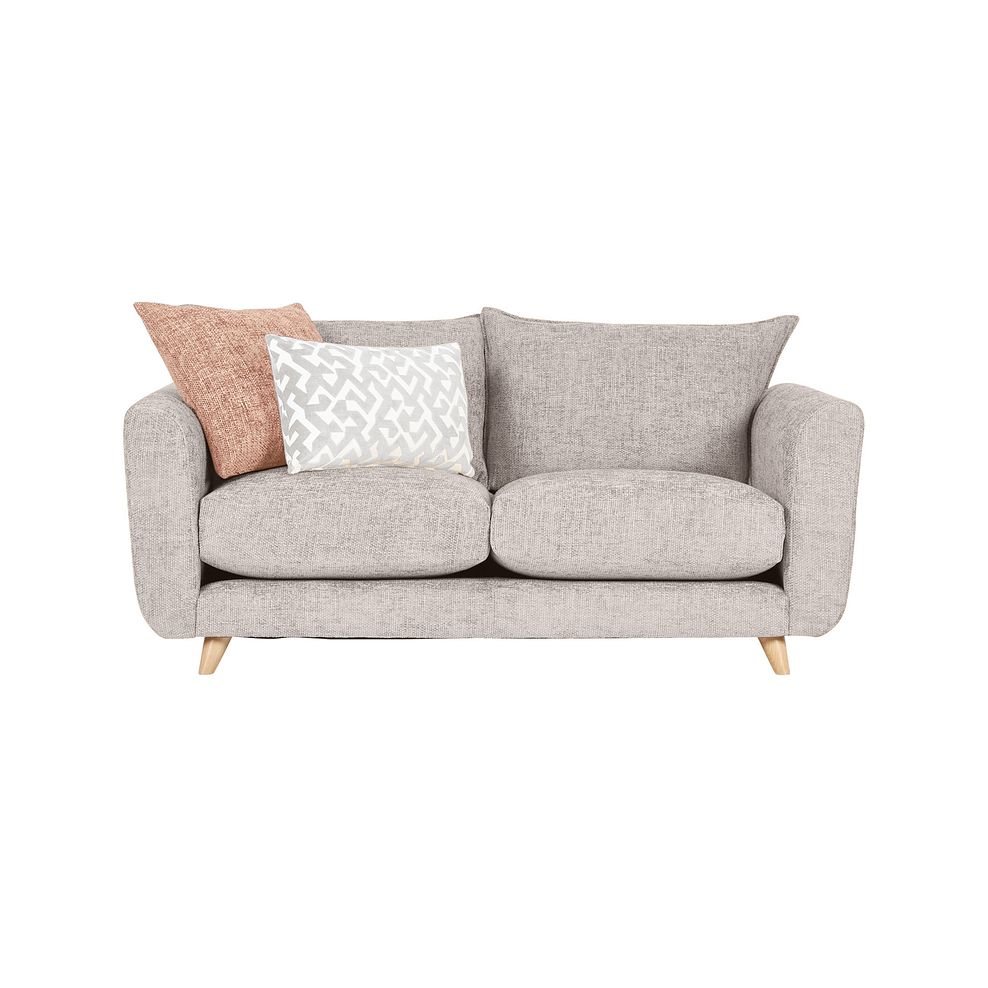 Dalby 3 Seater Sofa in Ivory Fabric 2