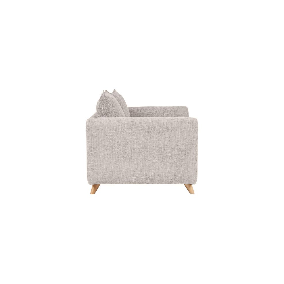 Dalby 3 Seater Sofa in Ivory Fabric 4