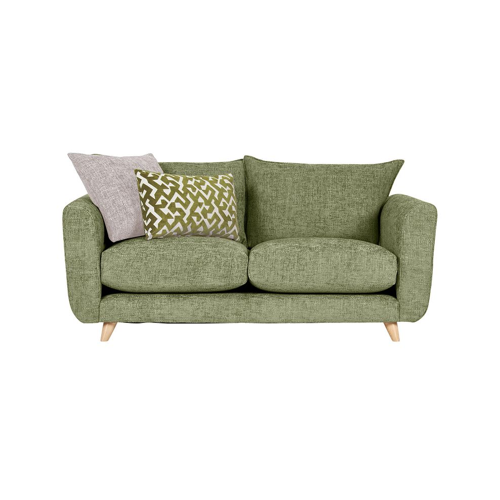 Dalby 3 Seater Sofa in Olive Fabric 2