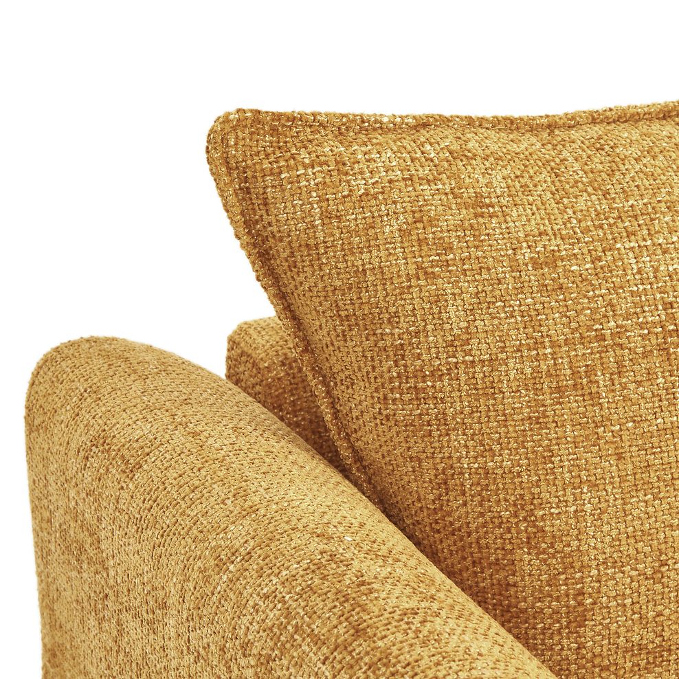 Dalby Armchair in Gold Fabric 10